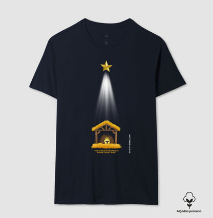 Camiseta Algodão Peruano Star 'n' Christ