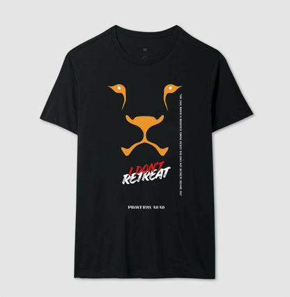 Camiseta "I Don't Retreat - Lion"