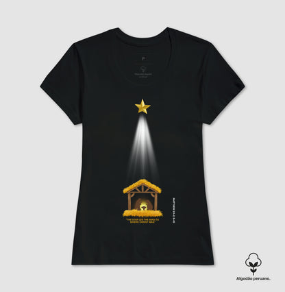 Camiseta Algodão Peruano Star 'n' Christ