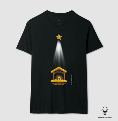 Camiseta Algodão Peruano Star 'n' Christ