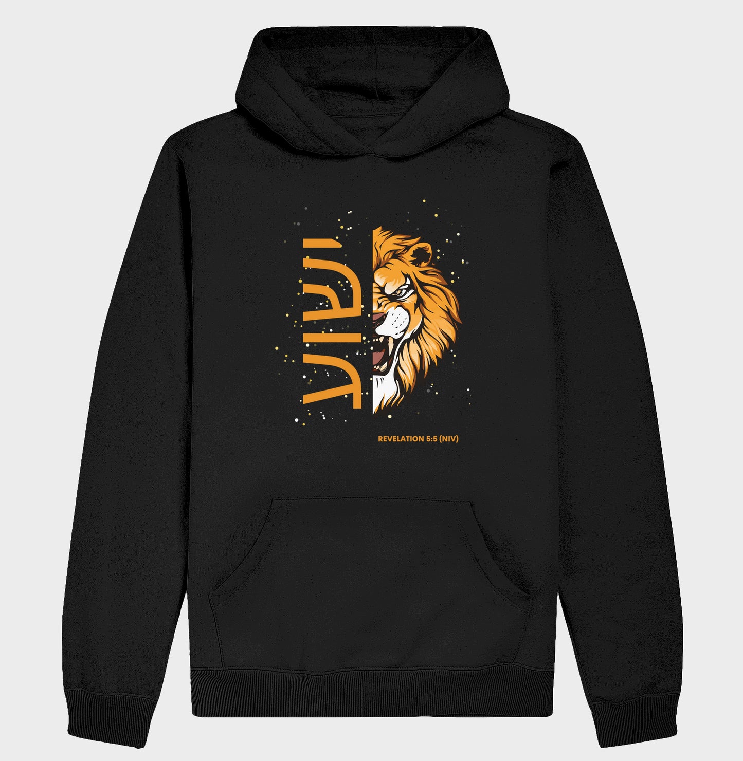 Hoodie Moletom ישוע Lion Revelation 5:5