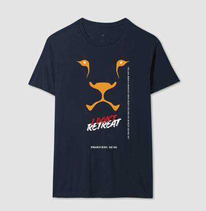 Camiseta "I Don't Retreat - Lion"