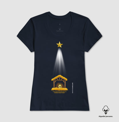 Camiseta Algodão Peruano Star 'n' Christ