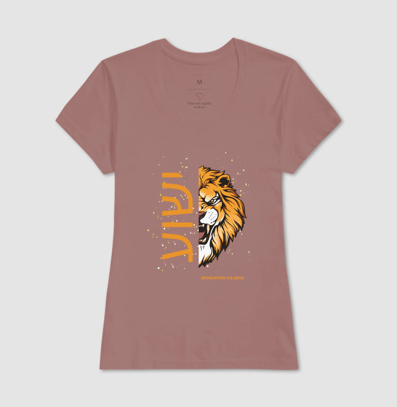 Camiseta ישוע Lion Revelation 5:5