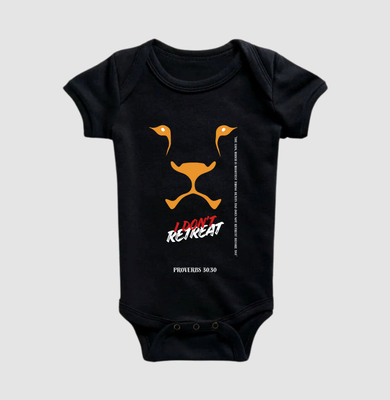 Body Infantil "I Don't Retreat - Lion"