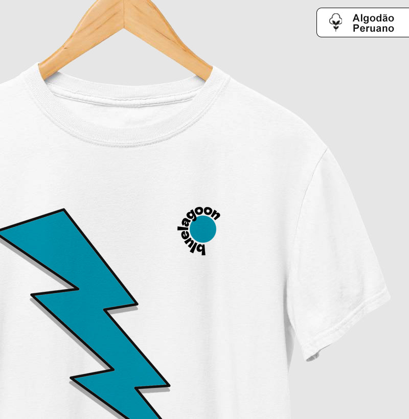 Camiseta Algodão Peruano Ray BlueLagoon