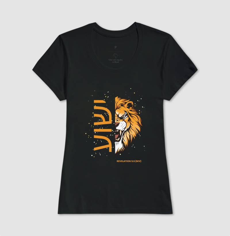 Camiseta ישוע Lion Revelation 5:5