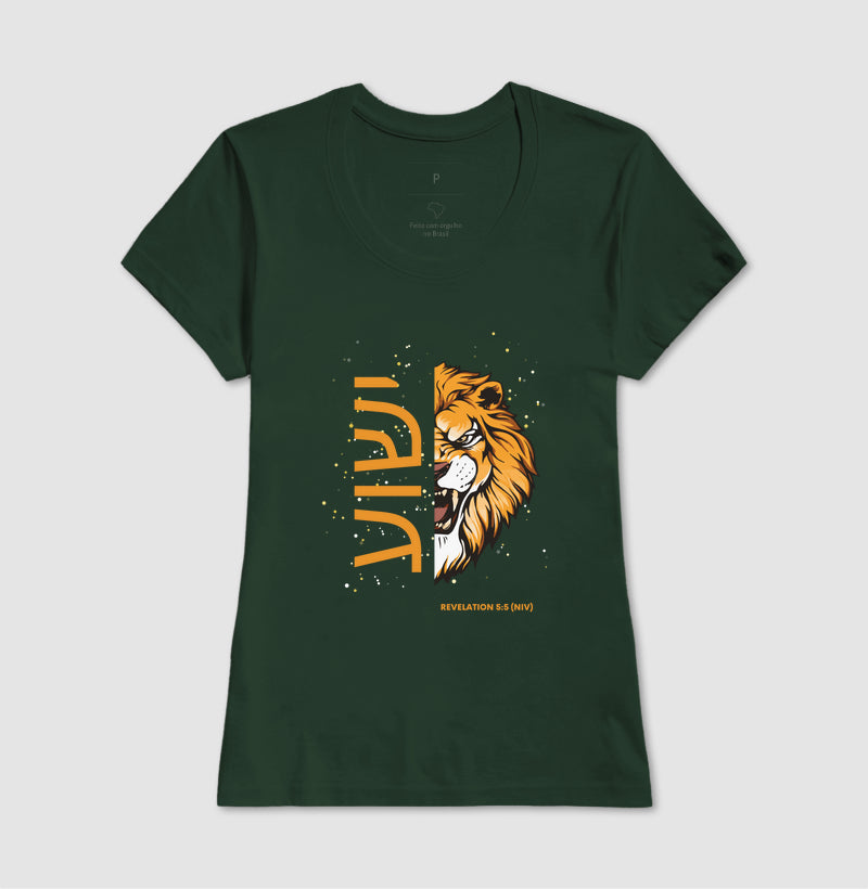 Camiseta ישוע Lion Revelation 5:5