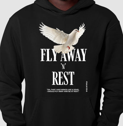 Hoodie Moletom Fly Away 'n' Rest